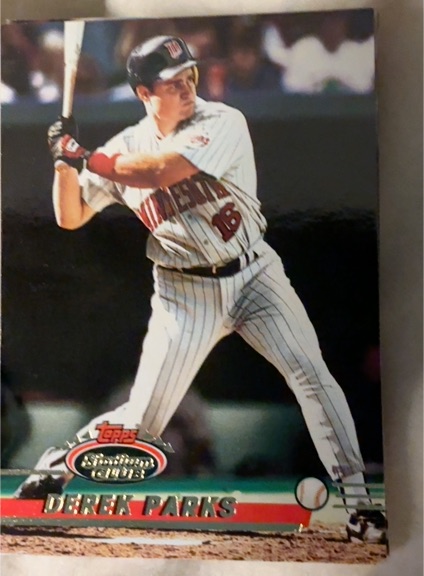 1993 Topps Stadium Club #74 Derek Parks — front