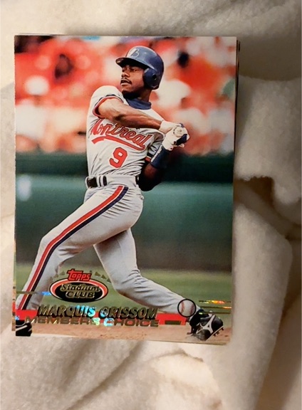 1993 Topps Stadium Club Members Choice #598 Marquis Grissom — front