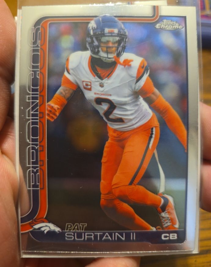 2025 Topps Chrome #93 Pat Surtain II — front