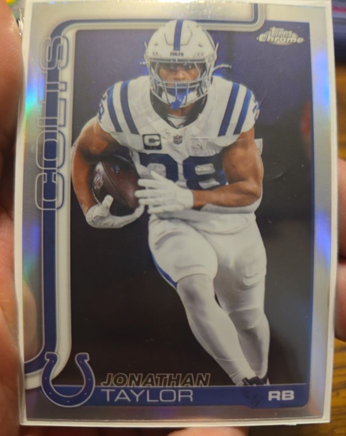 2025 Topps Chrome #130 Jonathan Taylor — front