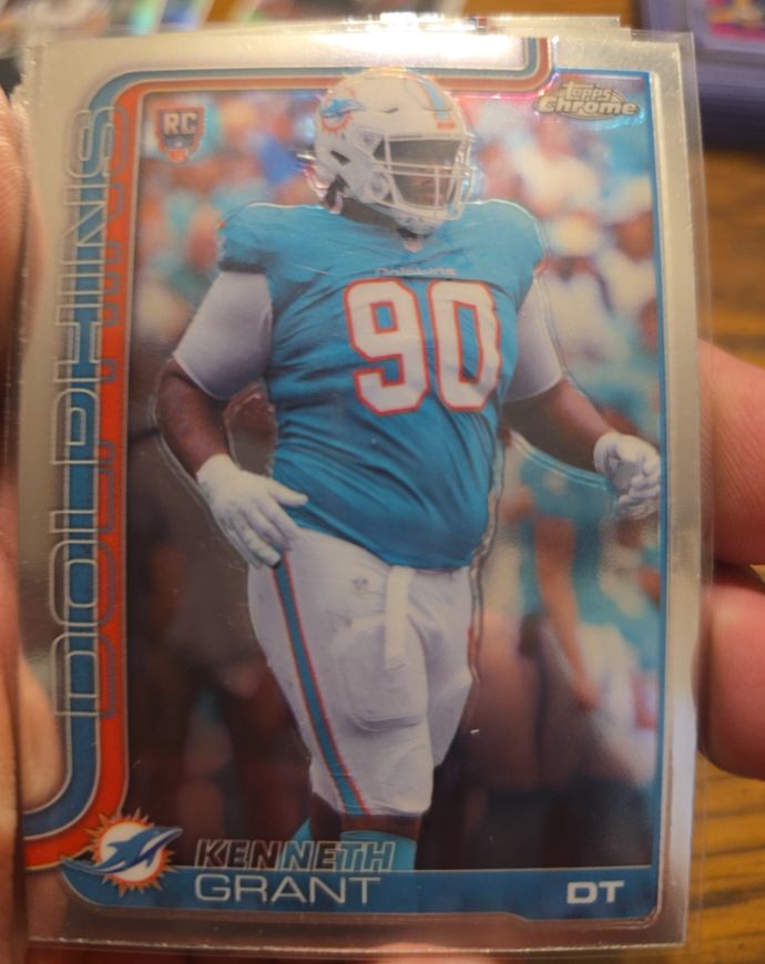 2025 Topps Chrome #362 Kenneth Grant — front