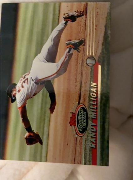 1993 Topps Stadium Club #158 Randy Milligan — front