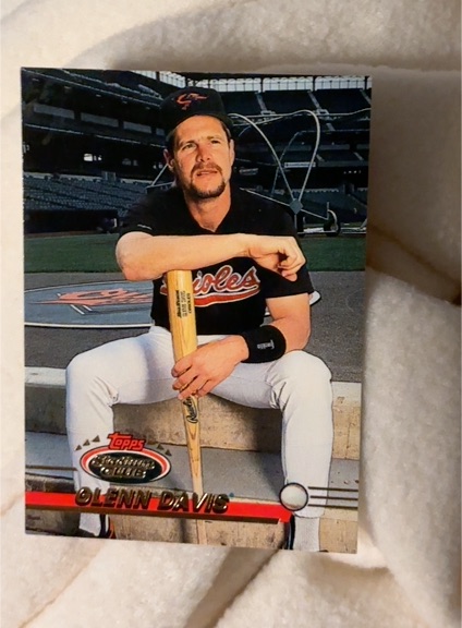 1993 Topps Stadium Club #326 Glenn Davis — front