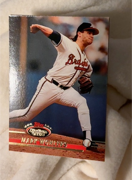 1992 Topps Stadium Club #217 Mark Wohlers — front