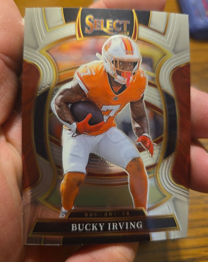2025 Panini Select #38 Bucky Irving — front