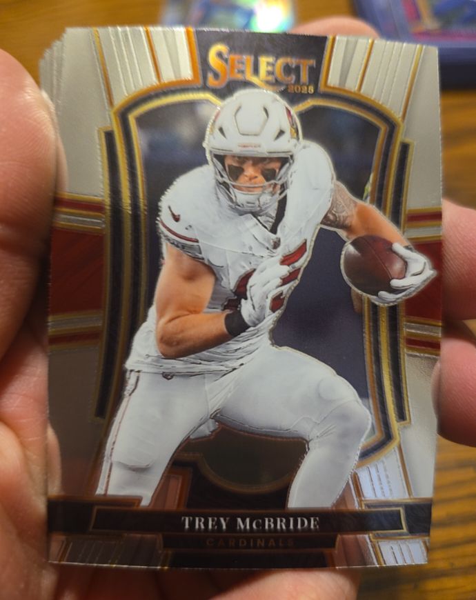 2025 Panini Select Premier Level #124 Trey McBride — front