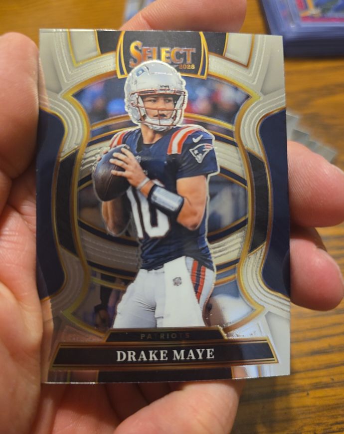 2025 Panini Select Concourse #80 Drake Maye — front