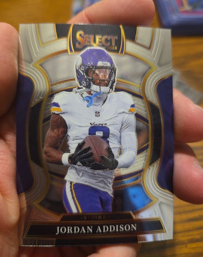 2025 Panini Select #65 Jordan Addison — front