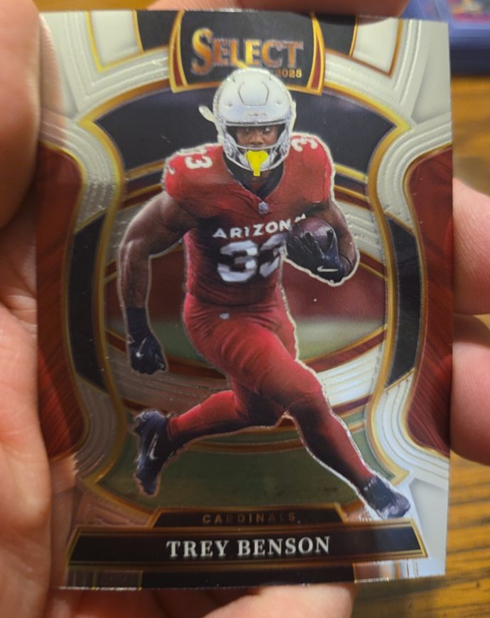2025 Panini Select #23 Trey Benson — front