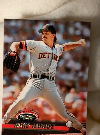 1993 Topps Stadium Club #248 Mike Munoz — front
