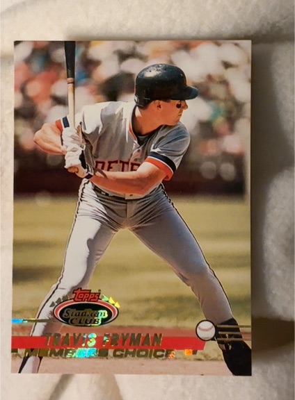 1993 Topps Stadium Club #298 Travis Fryman — front