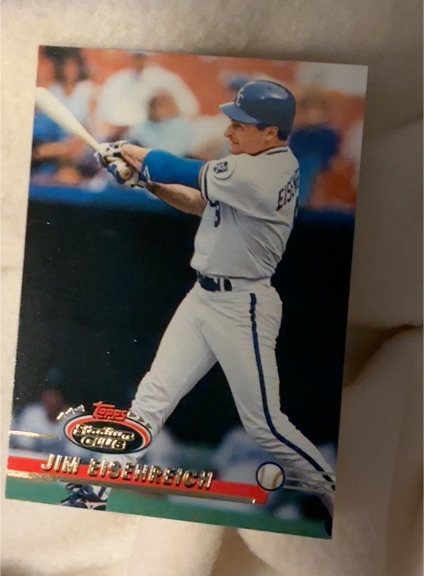 1993 Topps Stadium Club #224 Jim Eisenreich — front