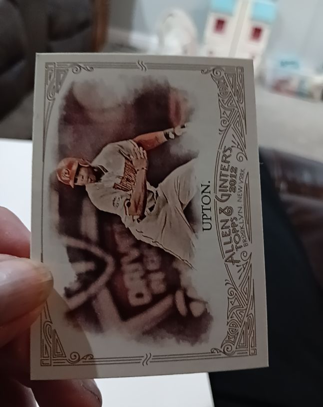 2012 Topps Allen & Ginter #42 Justin Upton — front
