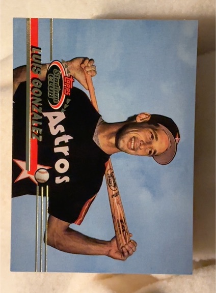 1993 Topps Stadium Club #302 Luis Gonzalez — front