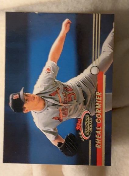 1993 Topps Stadium Club #15 Rheal Cormier — front