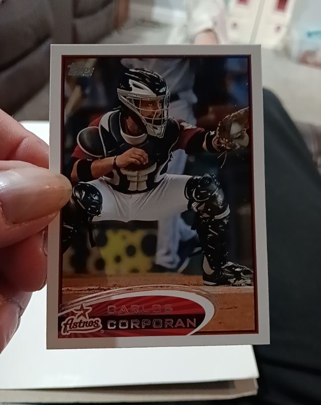 2012 Topps #266 Carlos Corporan — front