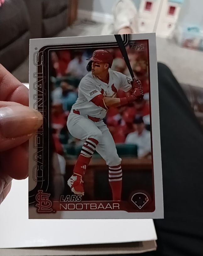 2025 Topps Series 1 #203 Lars Nootbaar — front