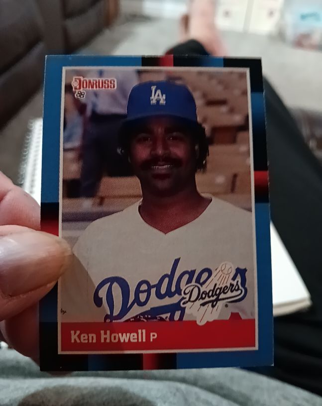 1988 Donruss #130 Ken Howell — front