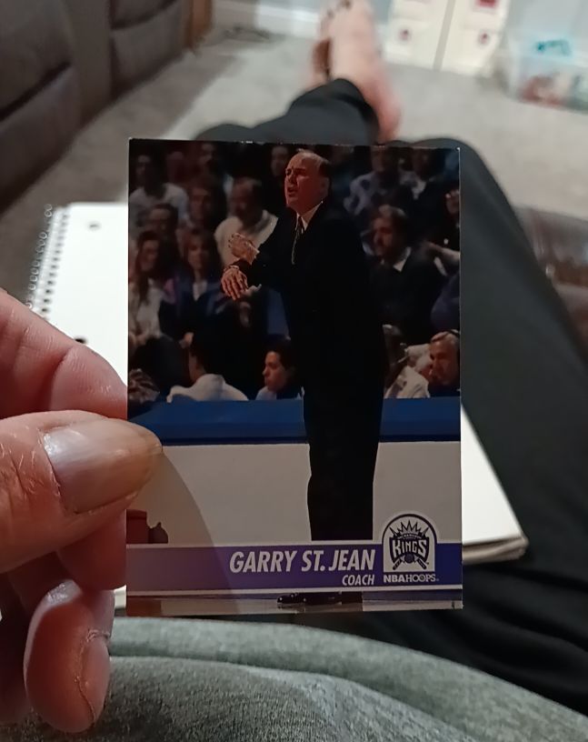 1993-94 NBA Hoops #252 Garry St. Jean — front