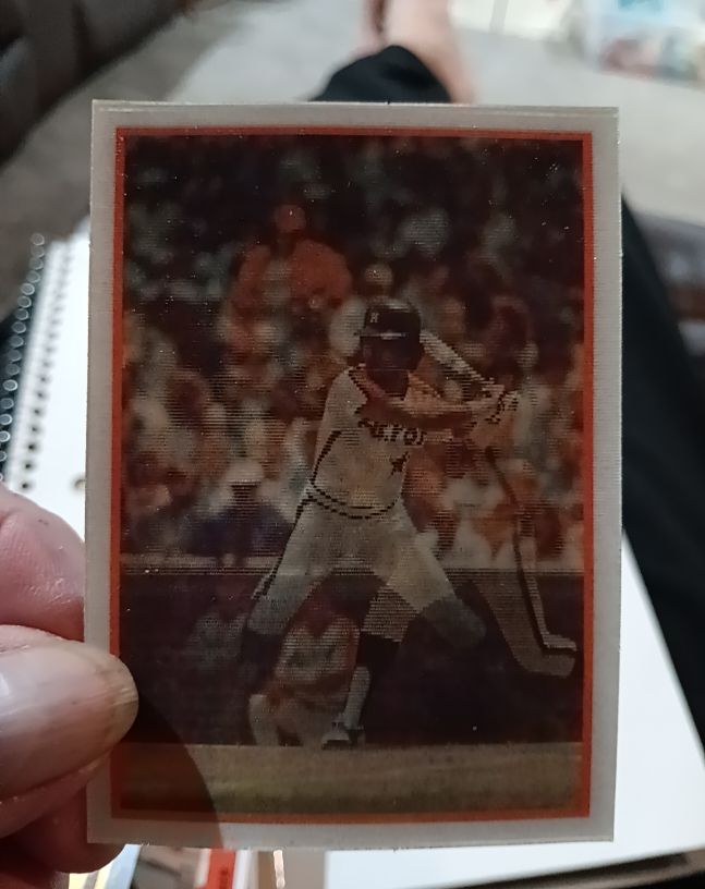 1986 Sportflics #8 Cal Ripken Jr. — front