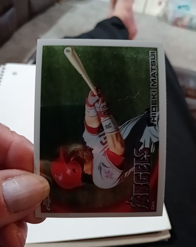 2010 Topps Chrome #61 Hideki Matsui Los Angeles Angels — front