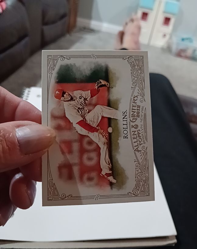 2012 Topps Allen & Ginter #40 Jimmy Rollins — front