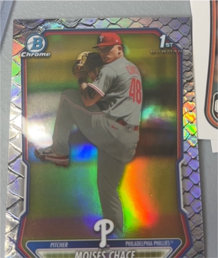 2026 Bowman Chrome #BCP-36 Moises Chace — front