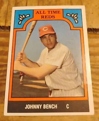 1972 Topps #433 Johnny Bench — front