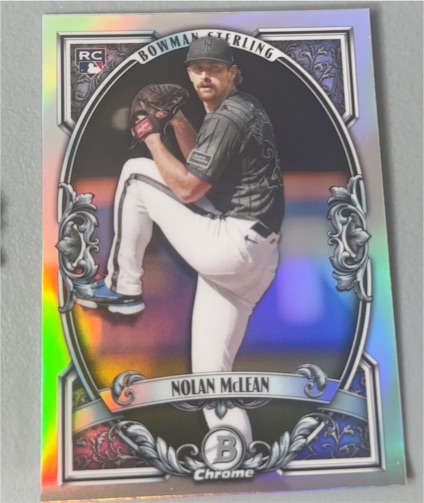 2026 Bowman Chrome #BST-8 Nolan McLean — front