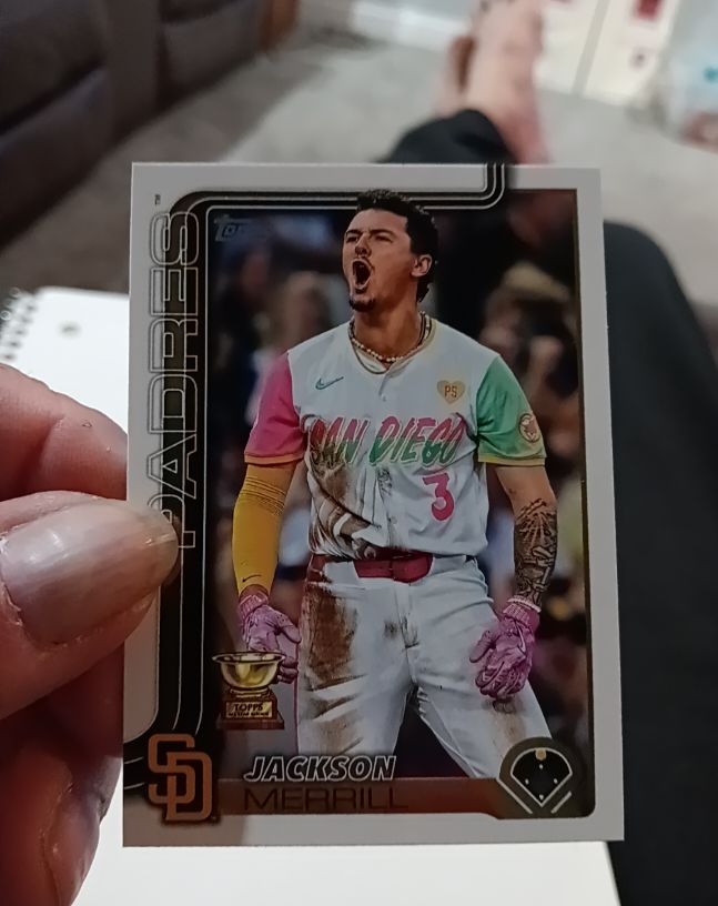 2025 Topps Series 1 #125 Jackson Merrill — front