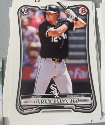 2023 Bowman Draft #191 Colson Montgomery — front