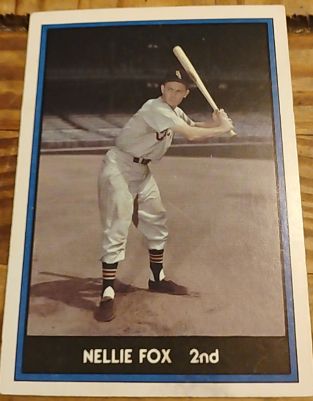 1981 TCMA #2nd Nellie Fox — front
