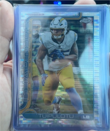 2025 Topps Chrome #163 Tuli Tuipulotu — front
