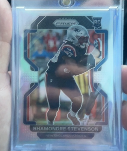 2021 Panini Prizm #367 Rhamondre Stevenson — front