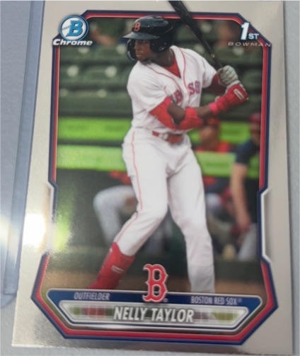 2026 Bowman Chrome #BCP-65 Nelly Taylor — front