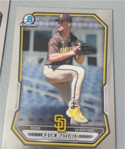 2024 Bowman Draft Chrome #BDC-70 Kash Mayfield — front