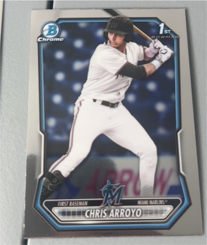 2026 Bowman Chrome #BCP-61 Chris Arroyo — front