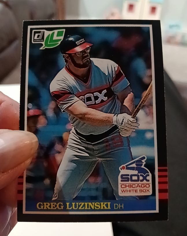 1985 Donruss #546 Greg Luzinski — front