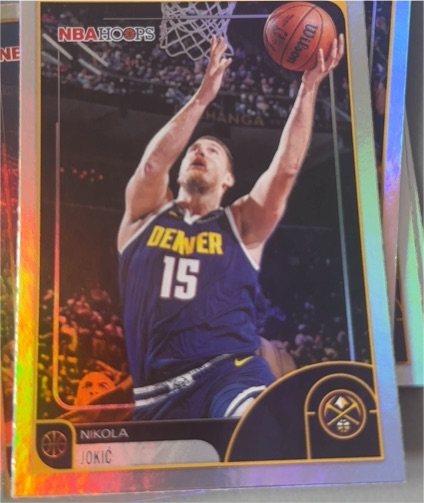 2023-24 Panini NBA Hoops #15 Nikola Jokic — front