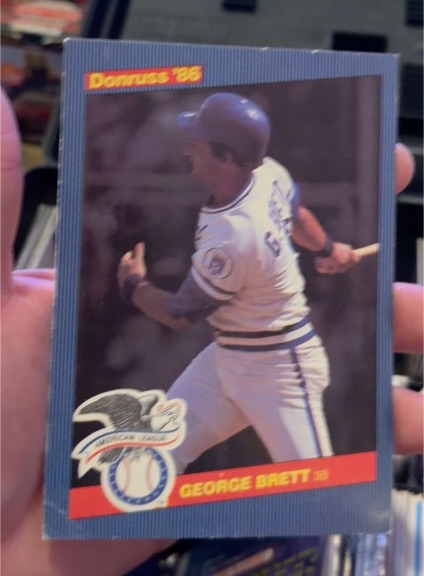 1986 Donruss All-Stars #12 George Brett — front