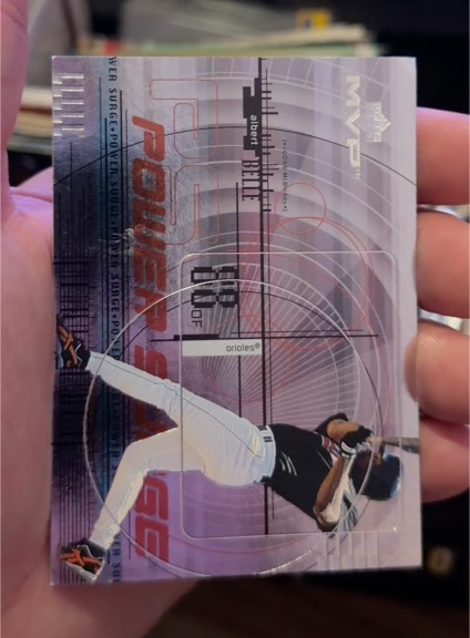 1999 Upper Deck MVP Power Surge #P9 Albert Belle — front