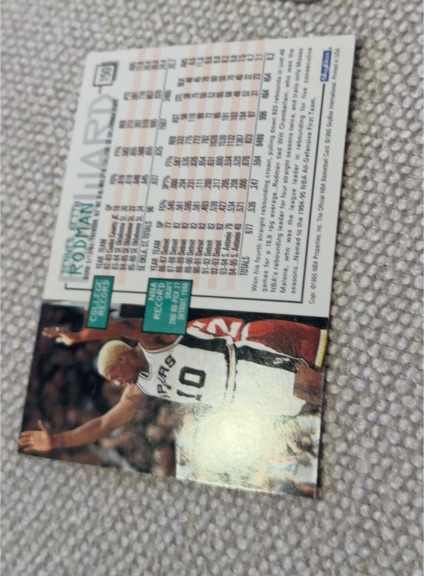 1994-95 Ultra #175 Dennis Rodman — front