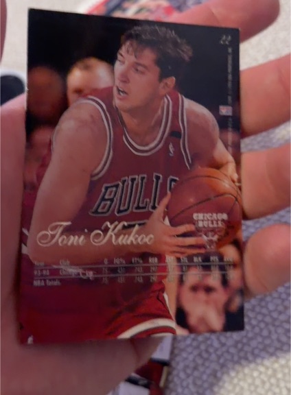 1994 Skybox #313 Toni Kukoc — front