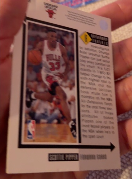 1995-96 Upper Deck Collector's Choice #324 Scottie Pippen — front