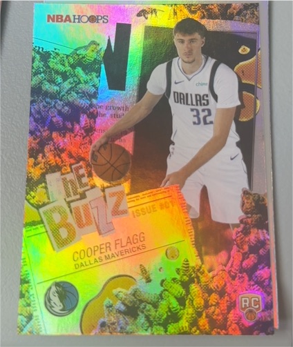 2025-26 Topps NBA Hoops #TB-1 Cooper Flagg The Buzz — front