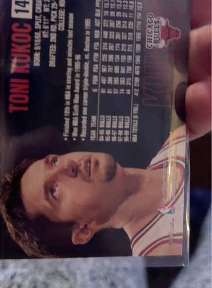 1994 Skybox #314 Toni Kukoc — front