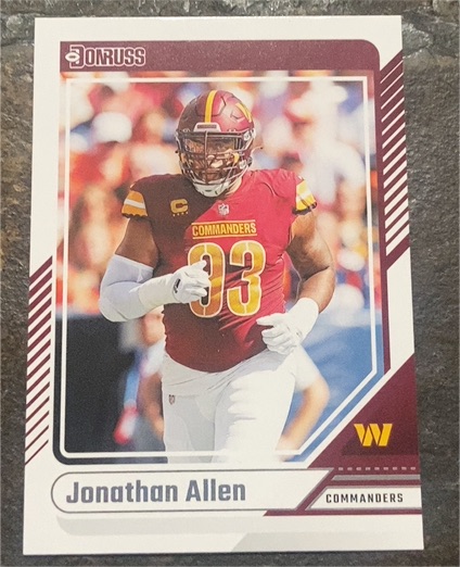 2024 Panini Donruss #61 Jonathan Allen — front