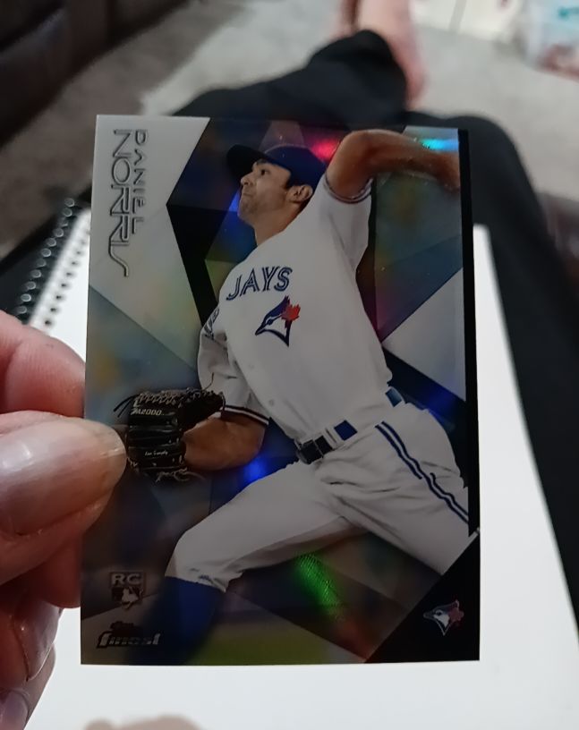 2015 Topps Finest #36 Daniel Norris Rookie — front