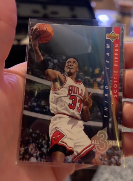 1993-94 Upper Deck #AN11 Scottie Pippen All-NBA Team — front