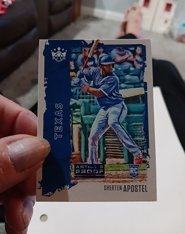 2021 Panini Diamond Kings #67 Sherten Apostel — front